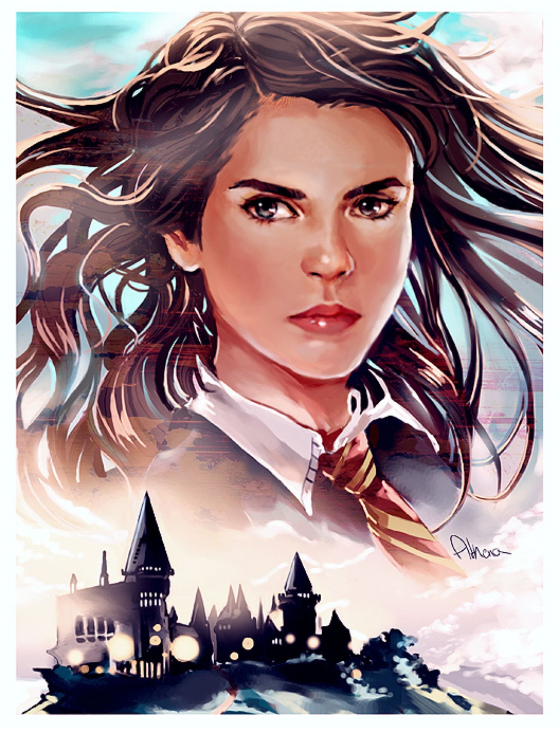 Harry Potter 10 Pieces Of Hermione Granger Fan Art Worthy Of The Brightest Witch Of Her Age