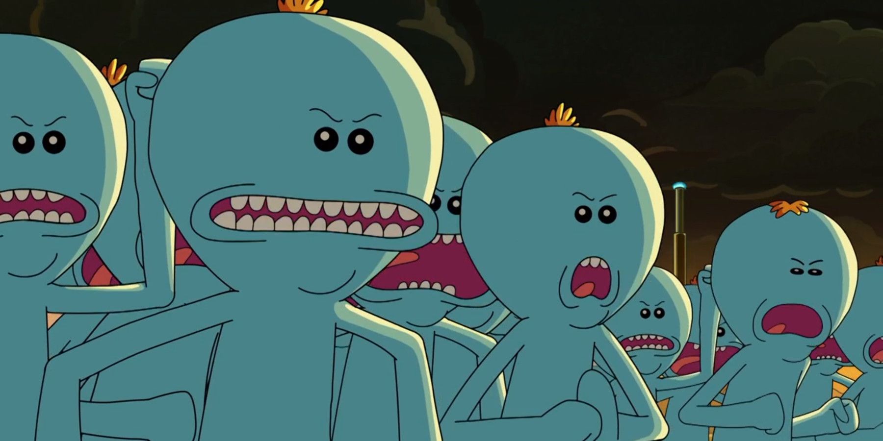 Rick and Morty Army of Mister Meeseeks