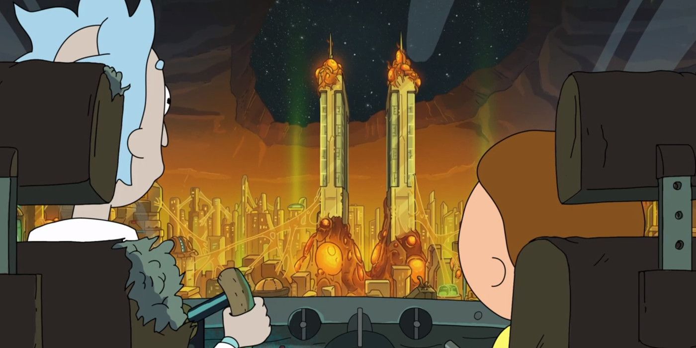 Rick and Morty Avoid 9-11 Joke