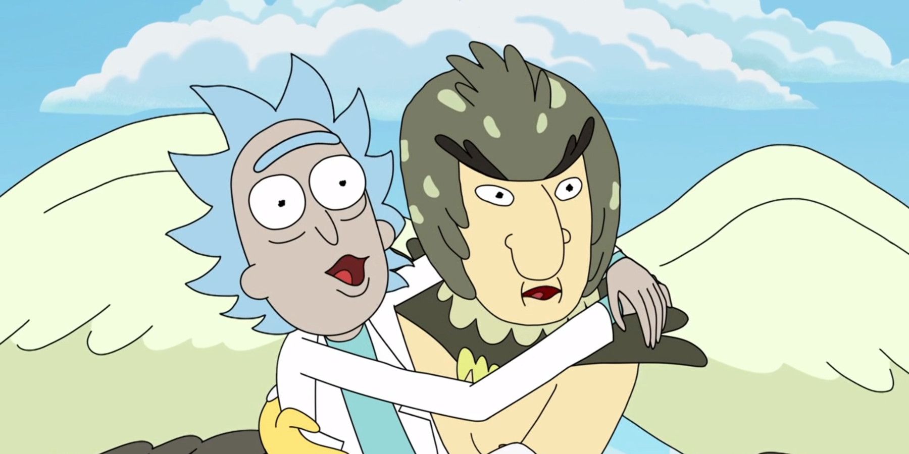 Birdperson and Rick Sing Together on Rick and morty