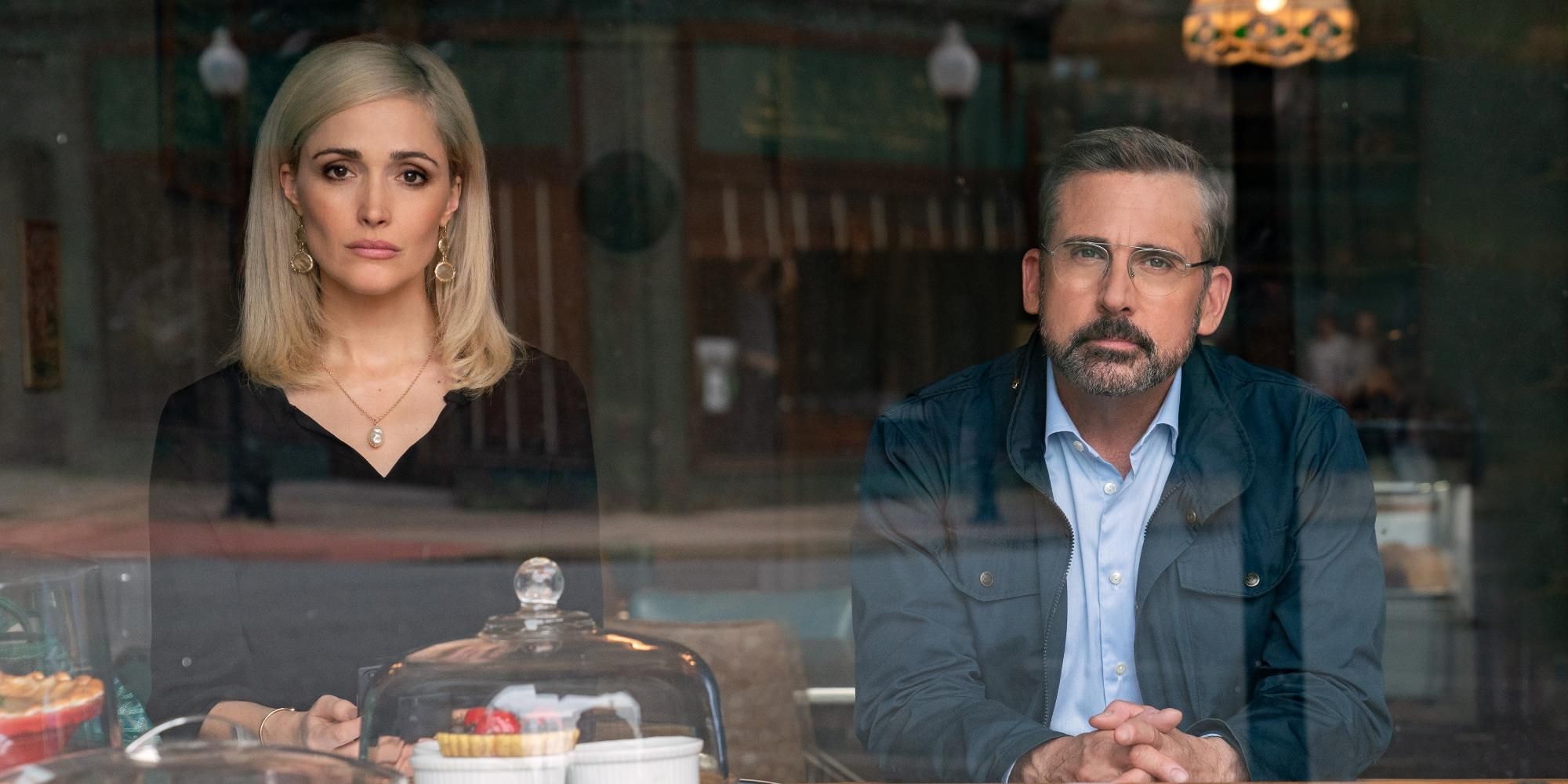 Rose Byrne and Steve Carell in Irresistible