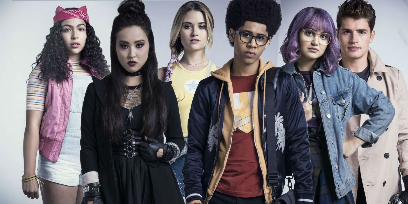 The lead ensemble of Runaways