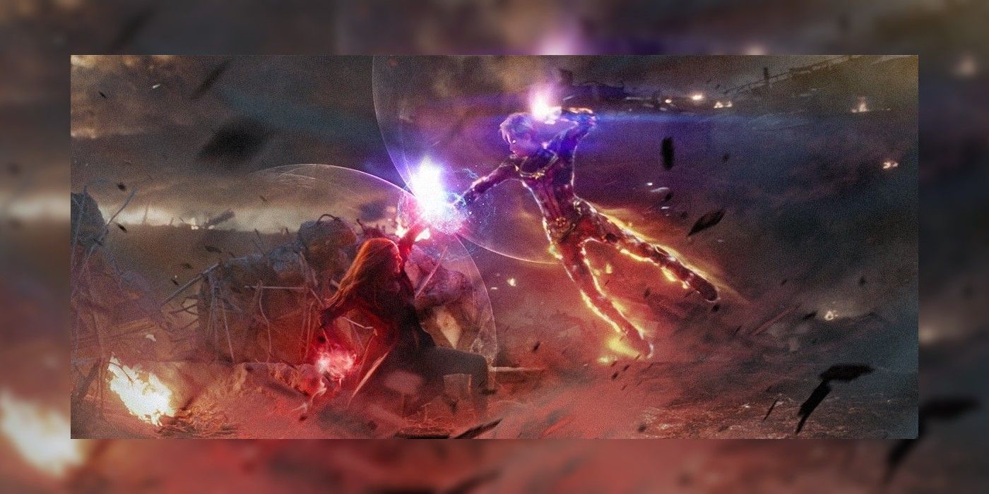 Scarlet Witch versus Captain Marvel in the MCU by BossLogic