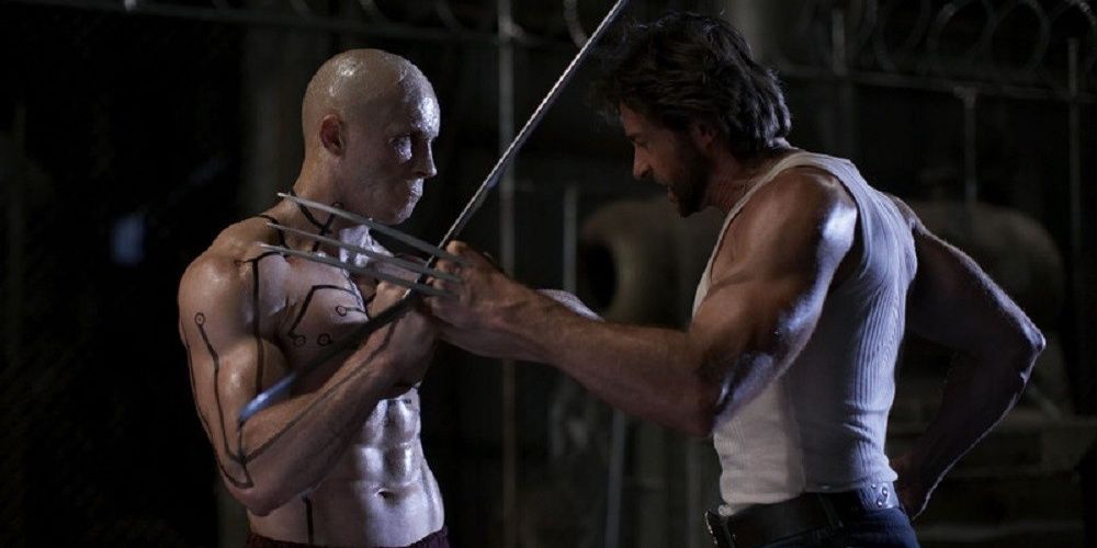 Deadpool e Wolverine em X-Men Origins Wolverine