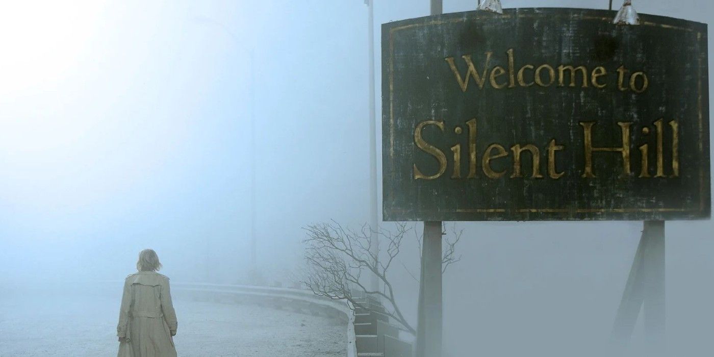 Welcome to Silent Hill sign in Silent Hill