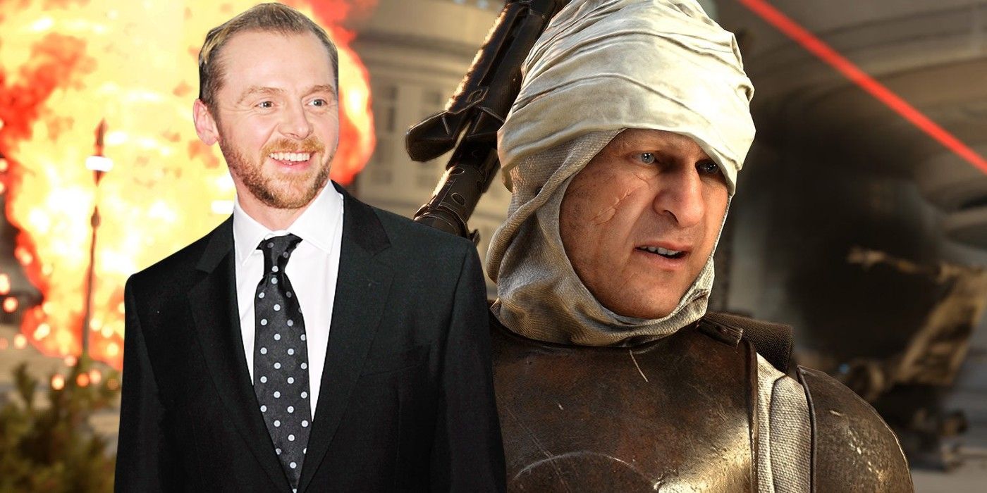 Simon Pegg Wants to Play Live Action Dengar in Mandalorian season 2