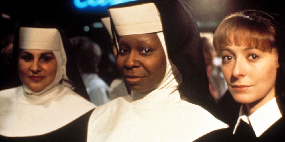 Sister Act (1992) starring Whoopi Goldberg and Maggie Smith