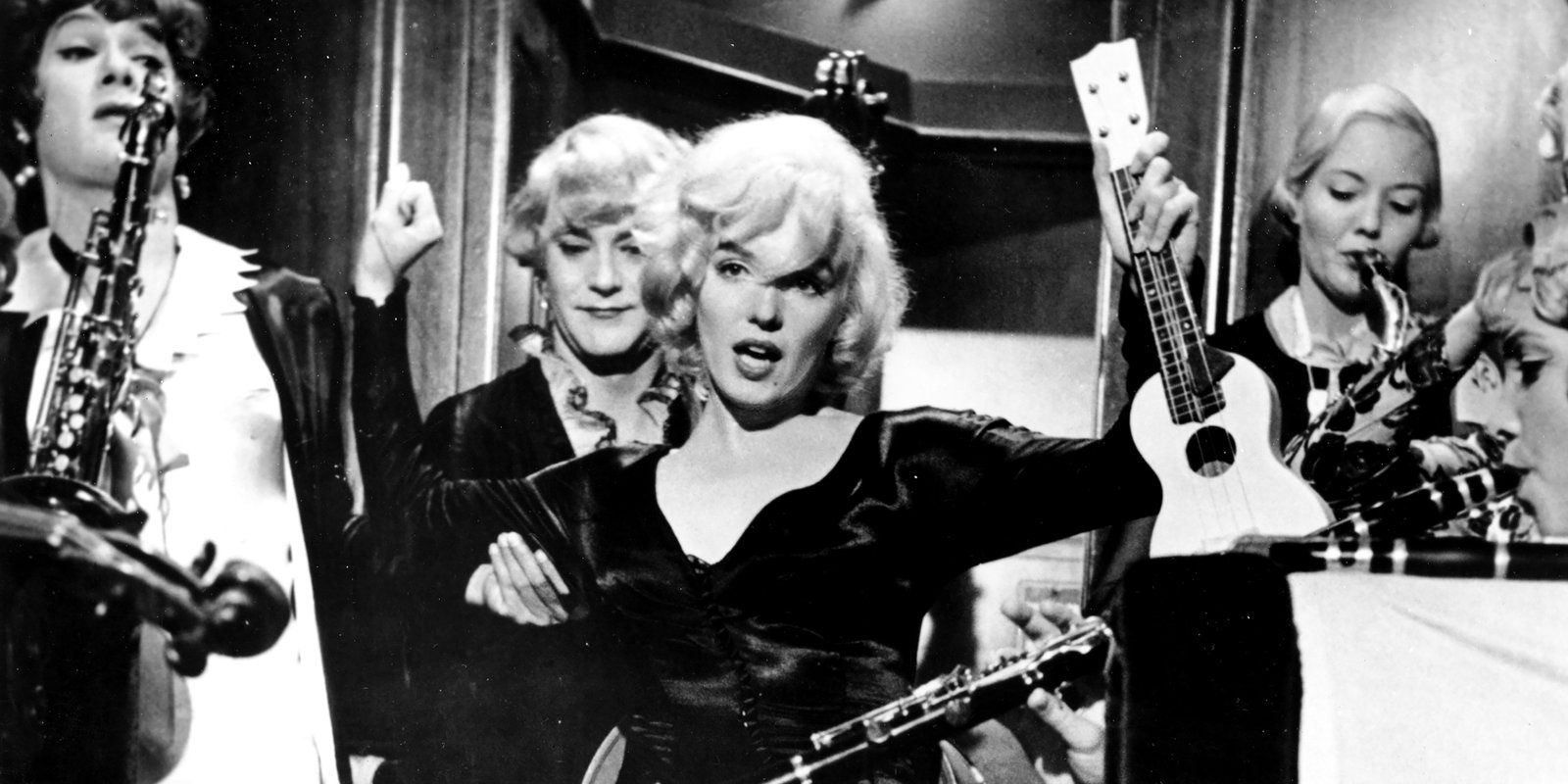 Musicians performing in Some Like It Hot