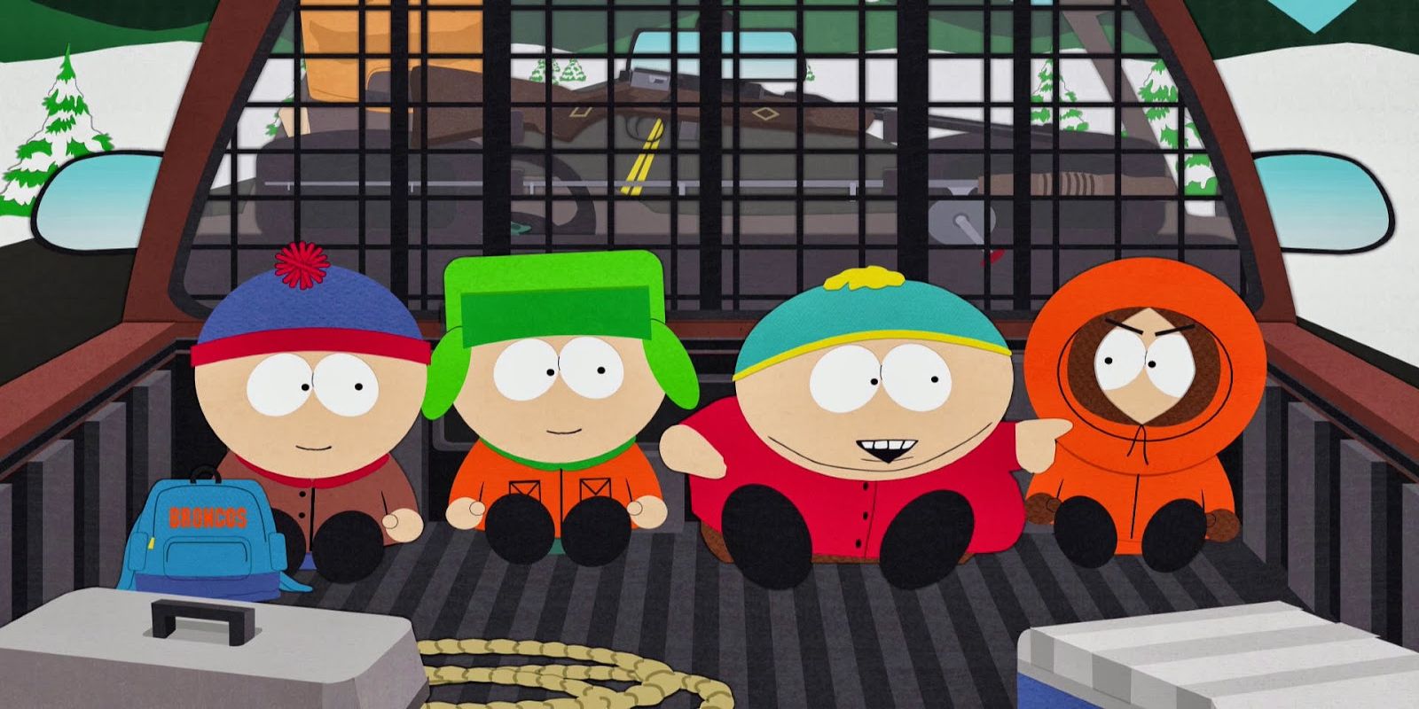 A still from the South Park episode &quot;I Should Have Never Gone Ziplining.&quot;