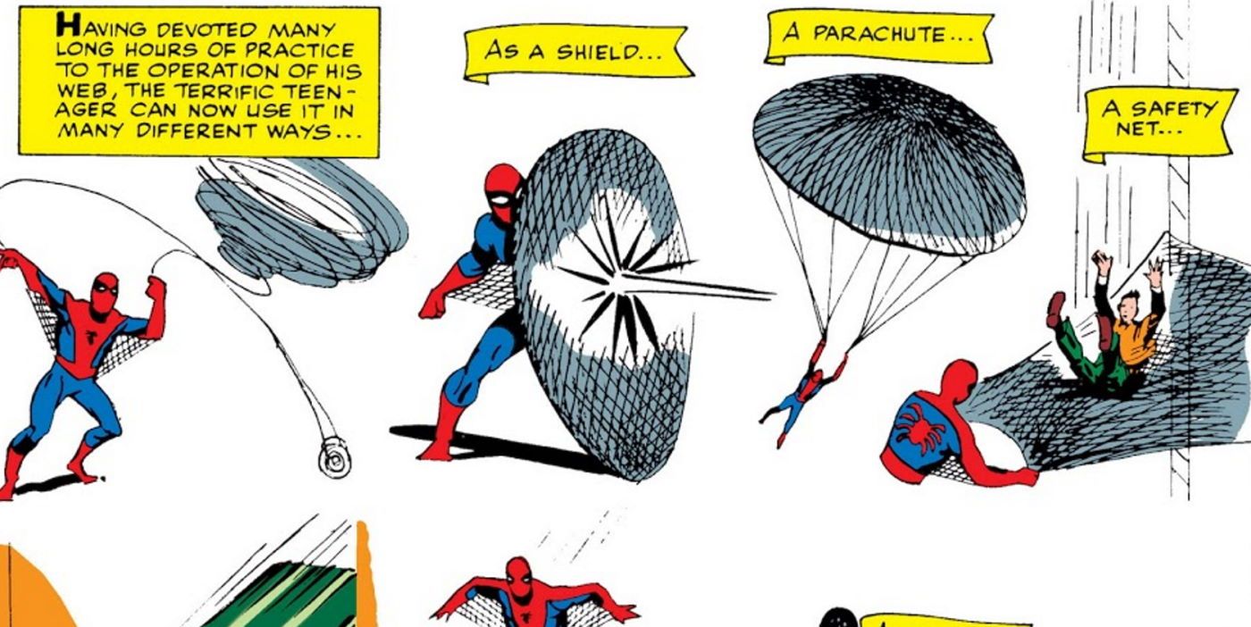 What Are SpiderMan’s Webs Actually MADE Out Of