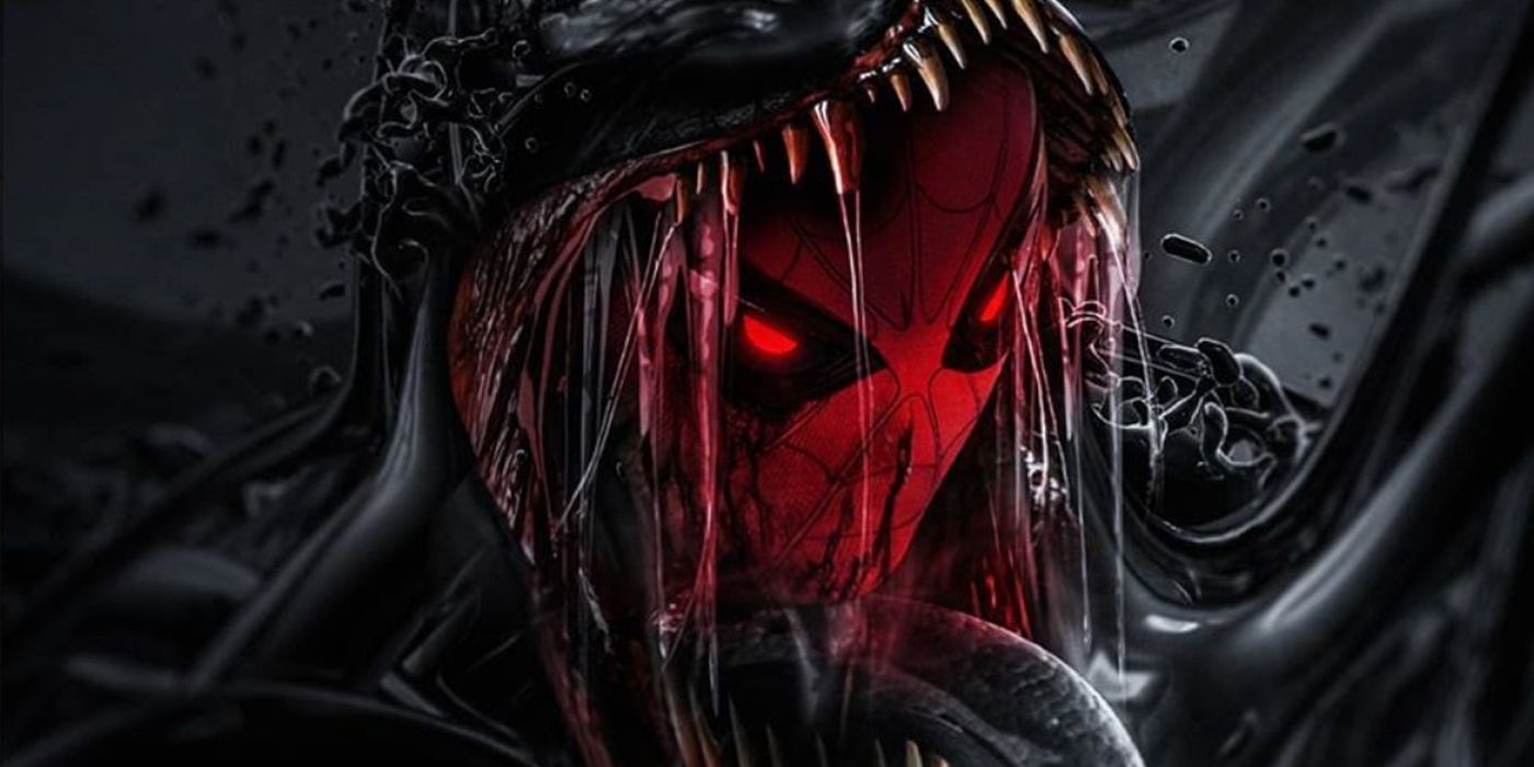 Spider-Man Claws His Way Out Venom In Gruesome New Fan Art