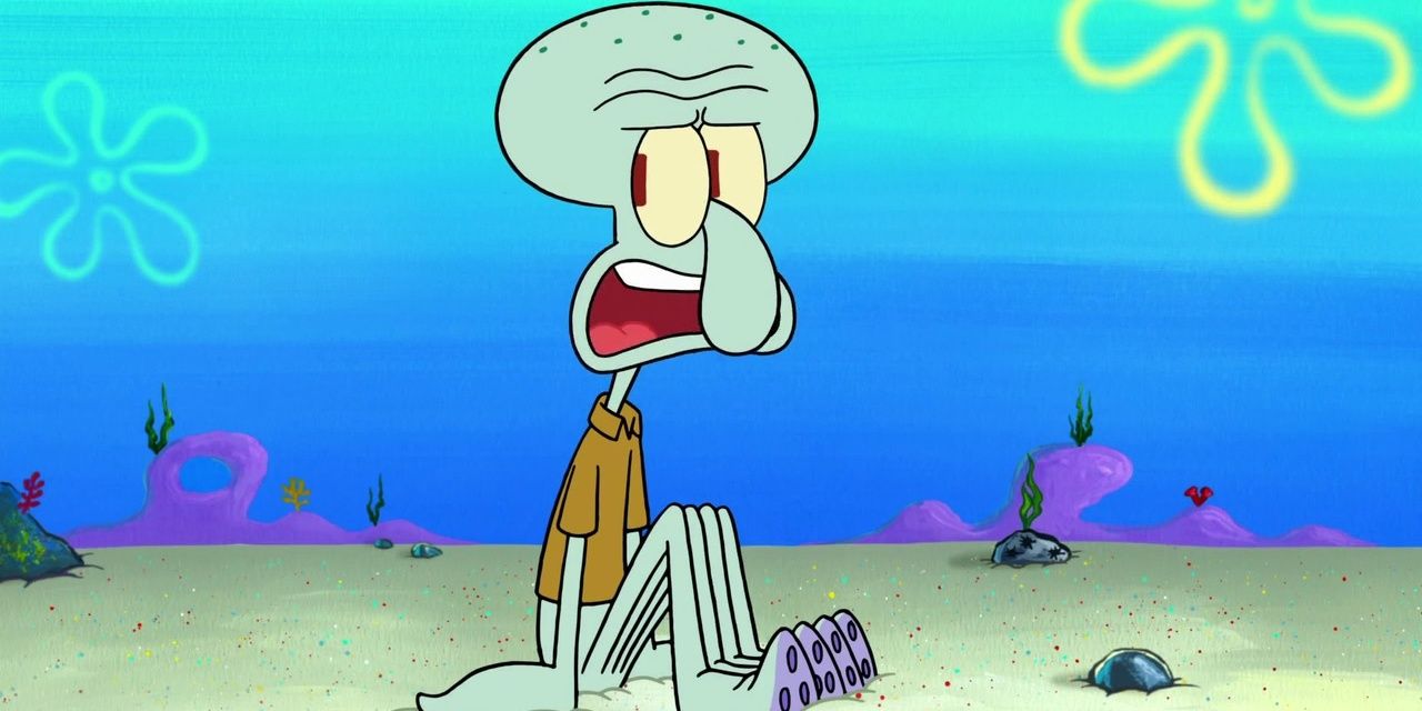 SpongeBob SquarePants Squidward Cropped