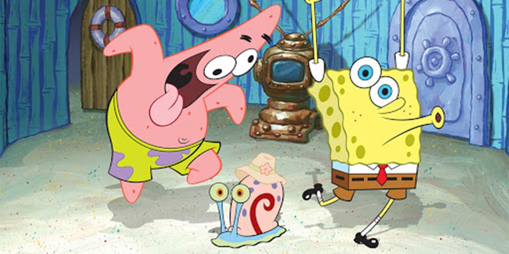 SpongeBob and Patrick get weird