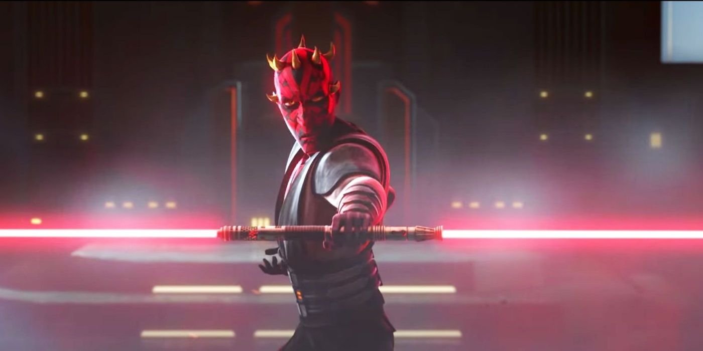 Star War The Clone Wars Temporada 7 - Maul enfrenta e se prepara para duelar com Ahsoka Tano em Mandalore