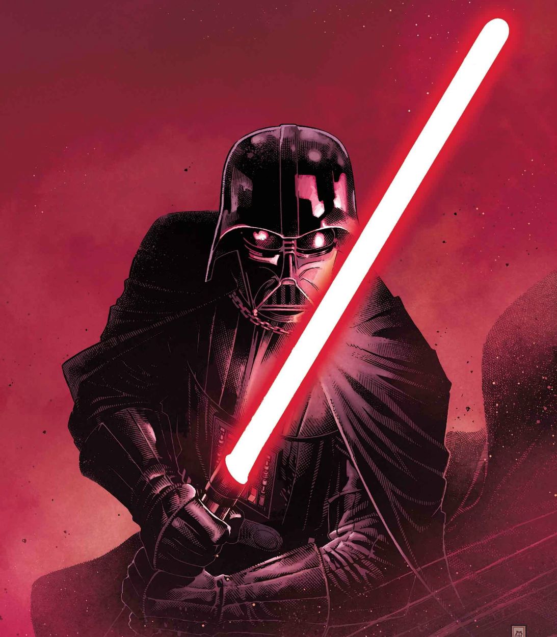 Star Wars Darth Vader Red Lightsaber Vertical