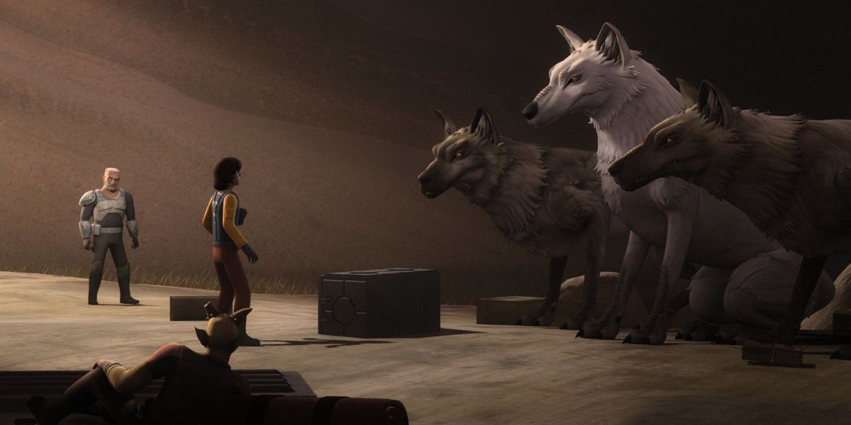 Star Wars Rebels Family Reunion And Farwell Loth Wolves