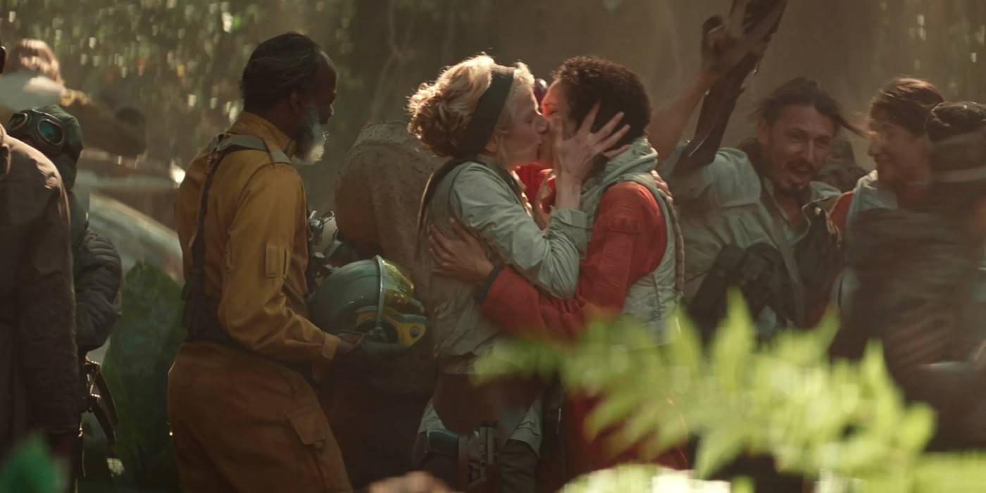 Star wars same sex kissing scene