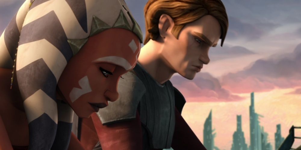 Anakin reassures Ahsoka that she could be his apprentice in Clone Wars movie