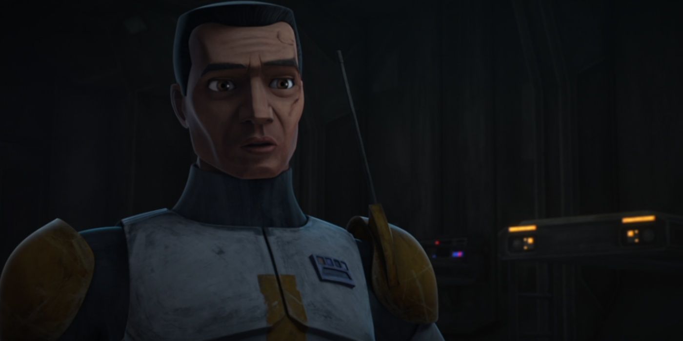 Commandewr Cody looking serious in SW The Clone Wars