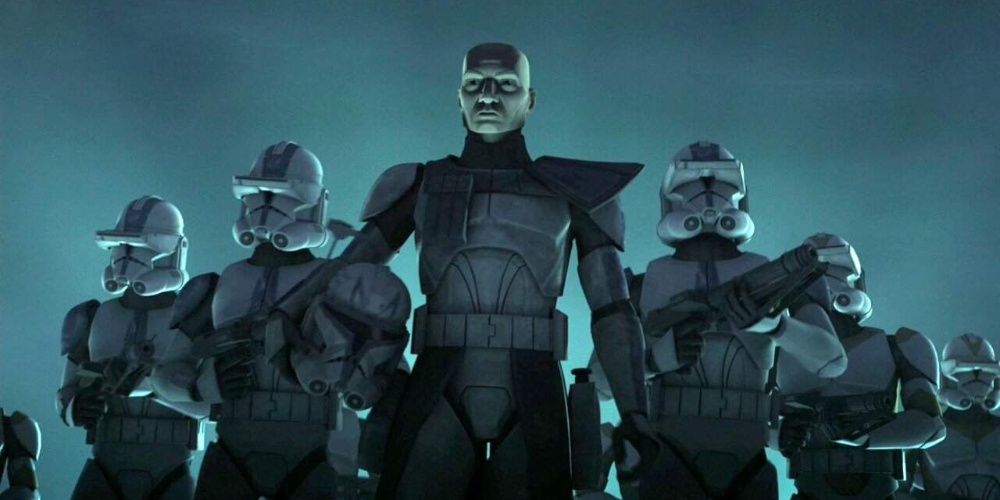 Rex and the 501st Legion prepare to hunt down an arrest Pong Krell in The Clone Wars