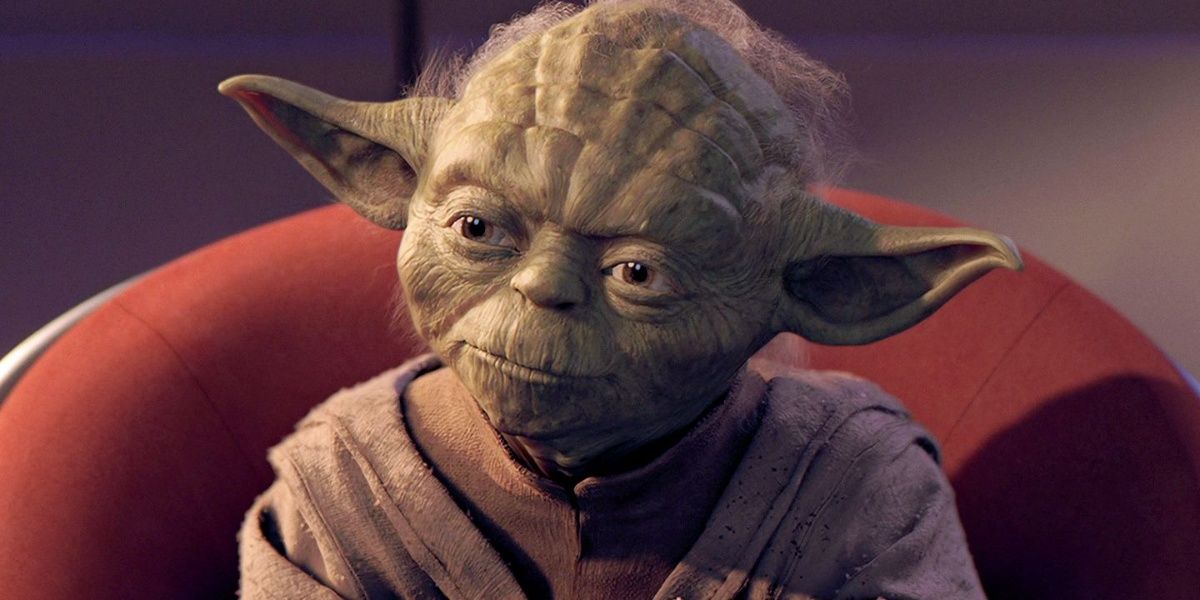 Star Wars The Phantom Menace Yoda Sitting On The Jedi Council (1)