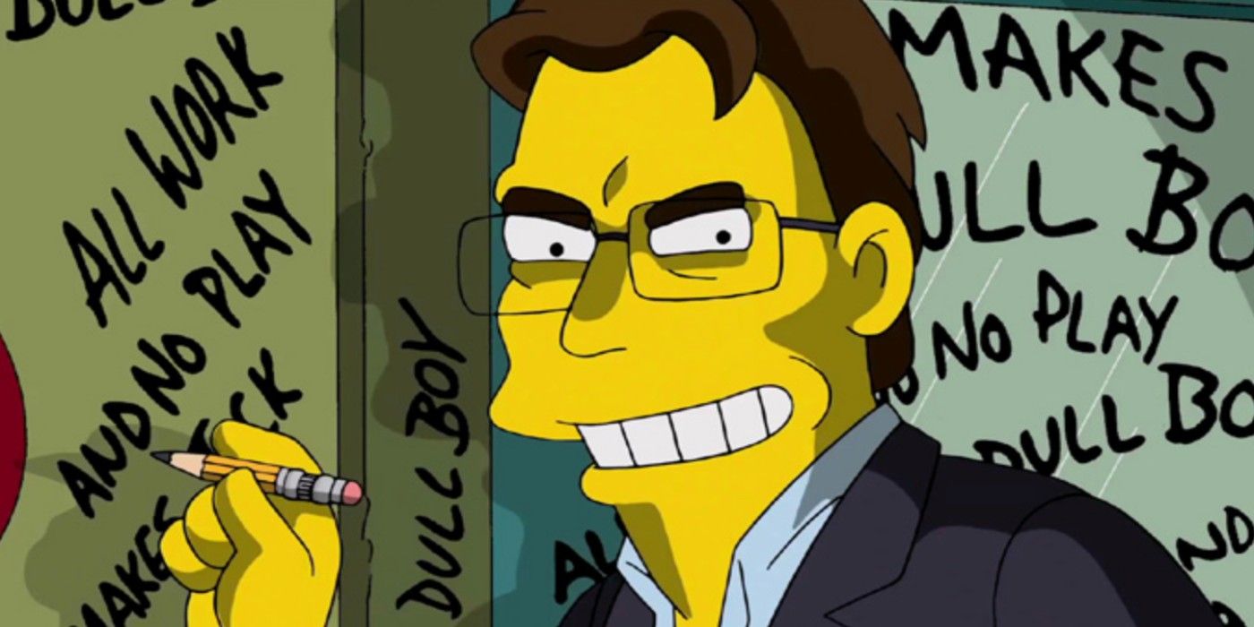 Stephen King In The Simpsons