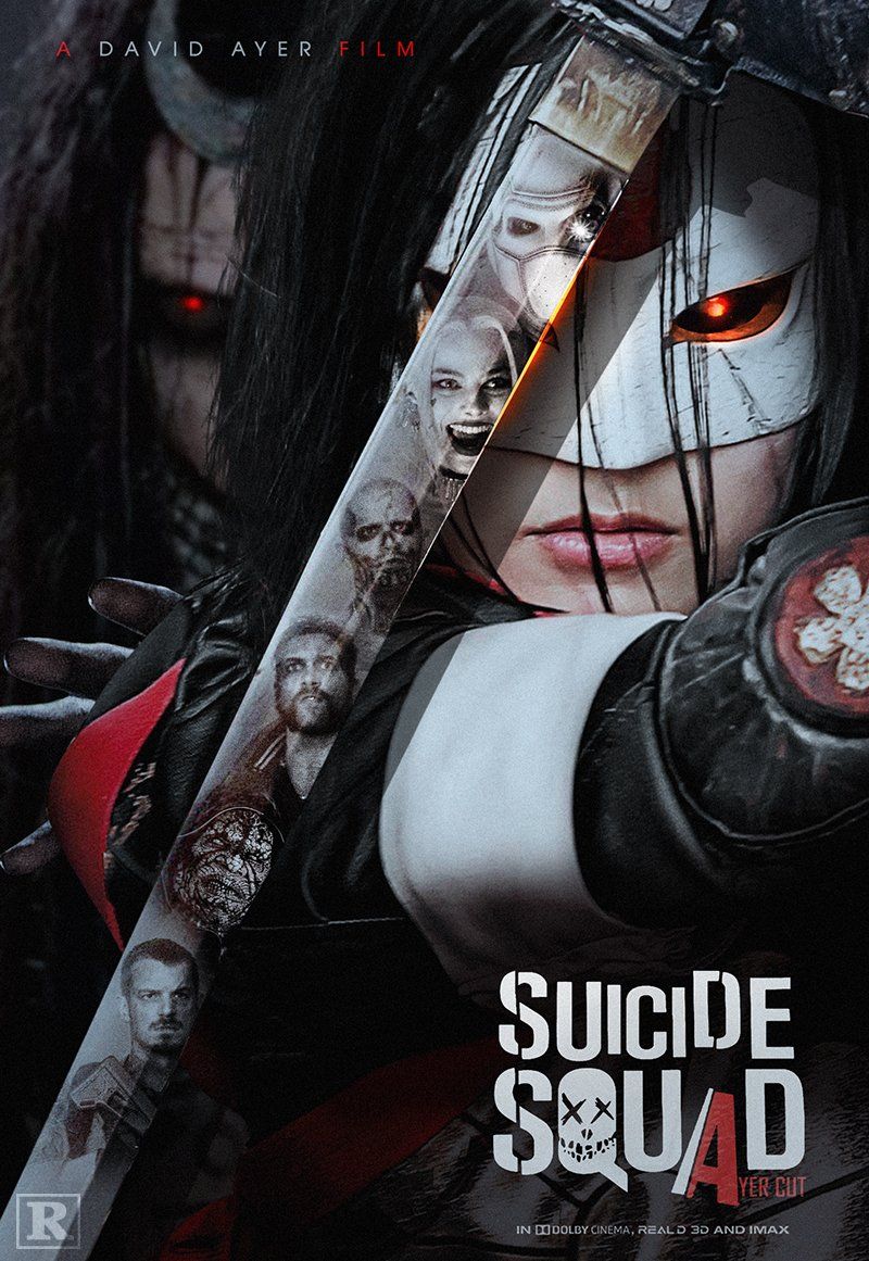 Suicide Squad Ayer Cut Fan Poster Is MUCH Darker Than Official Artwork
