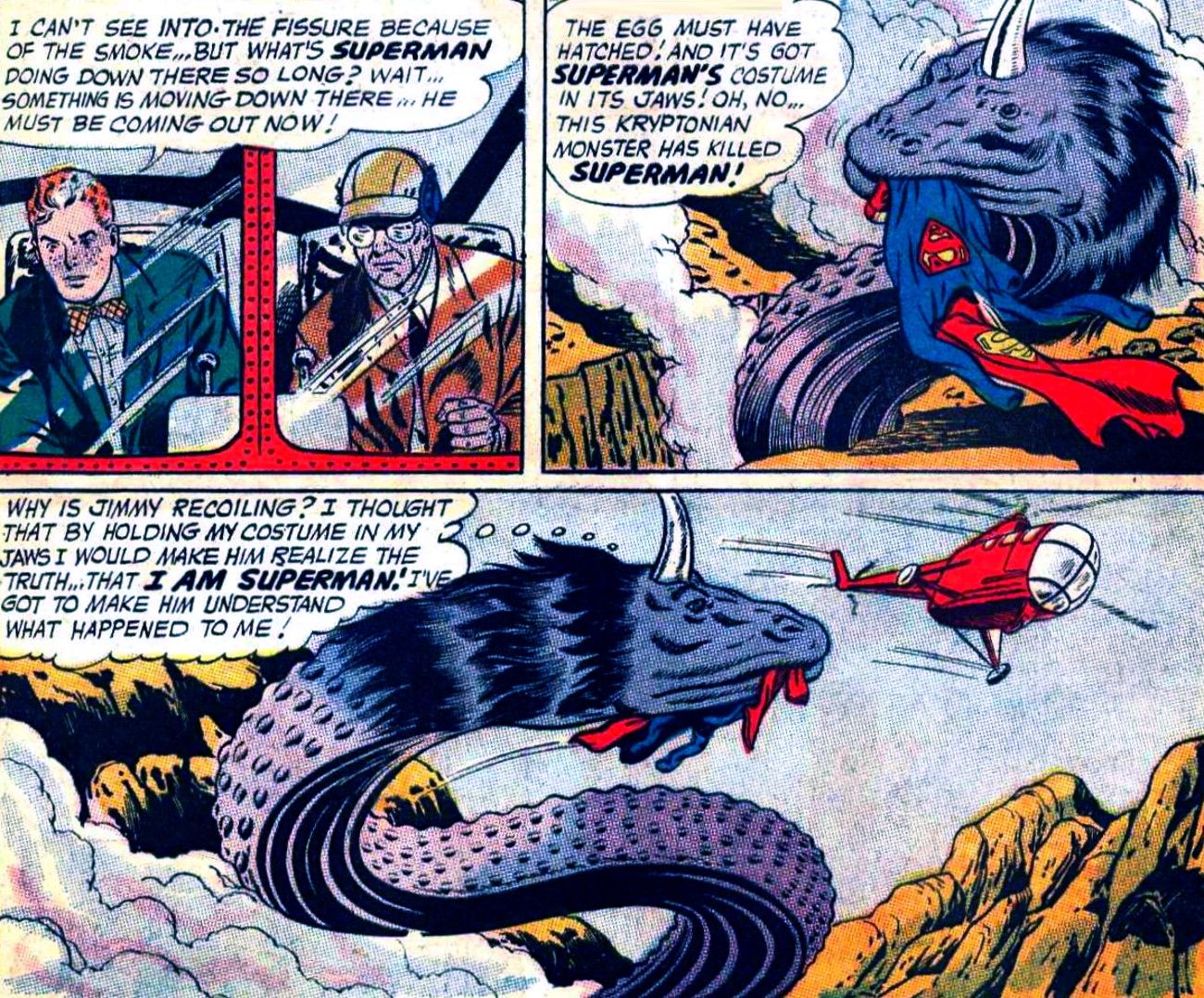 Superman’s Coolest Trick is Turning Into a Giant Dragon