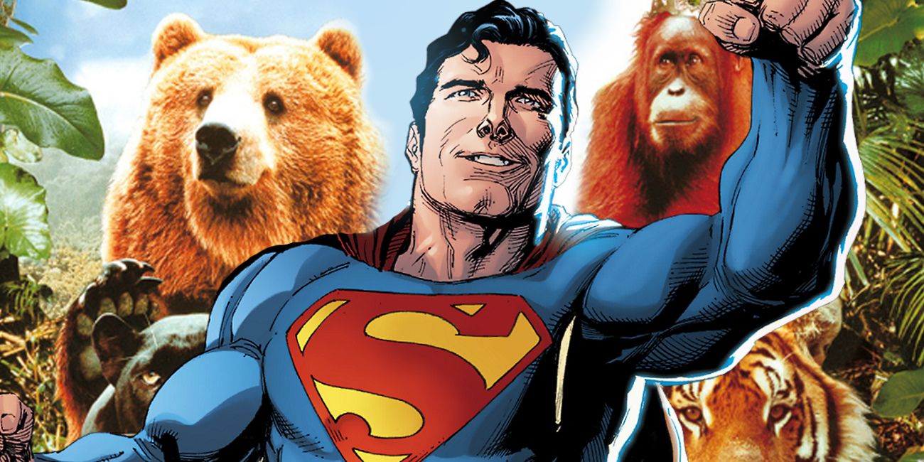 Superman in Jungle Book Elseworld Comic