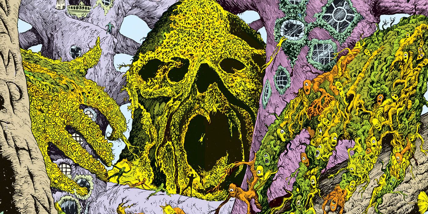 Swamp Thing Once Made A Giant Kaiju Body (Out of People)