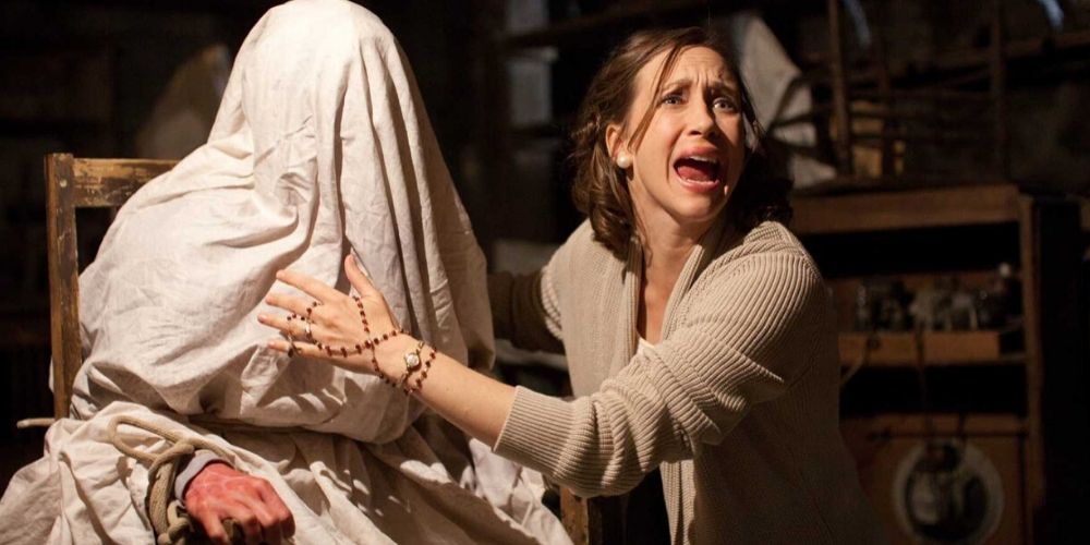 A still from The Conjuring 