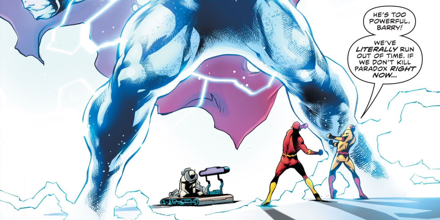 The Flash Will KIll Paradox Comic