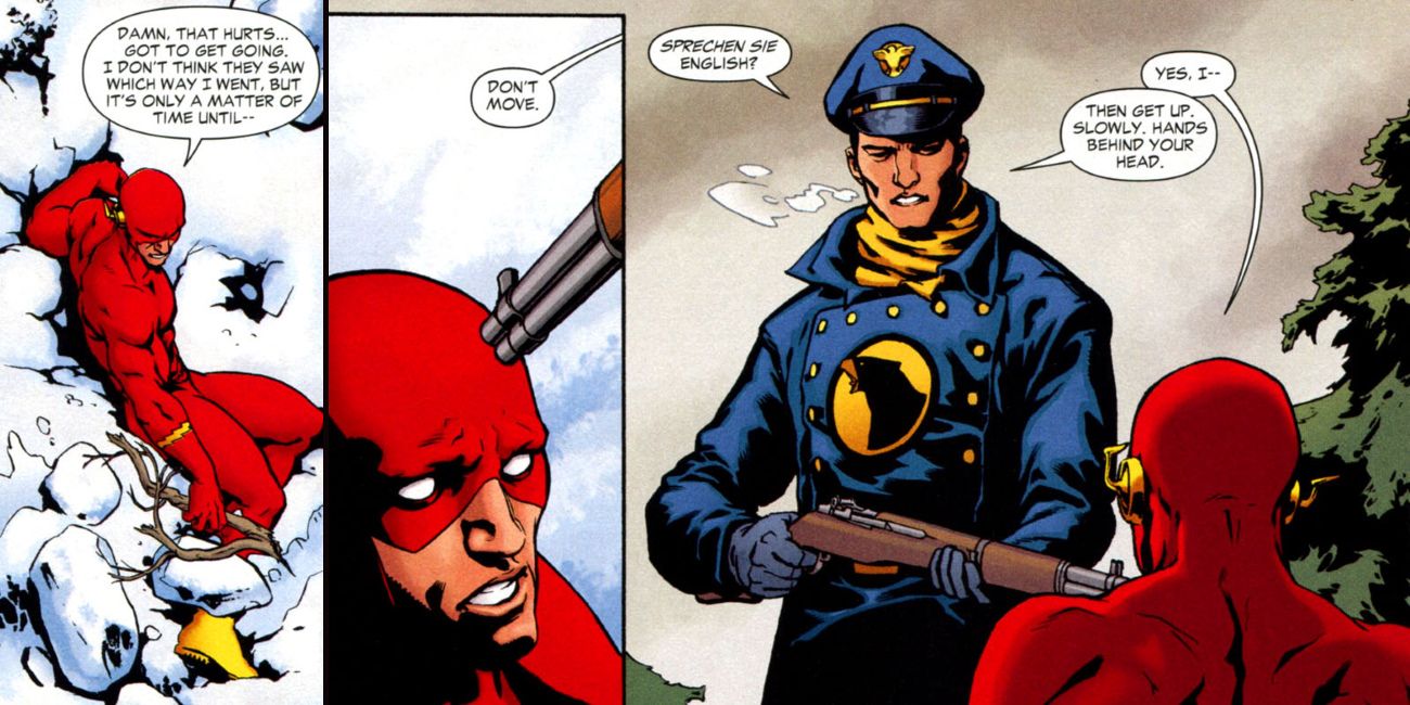 The Flash in WW2 Meets Blackhawks