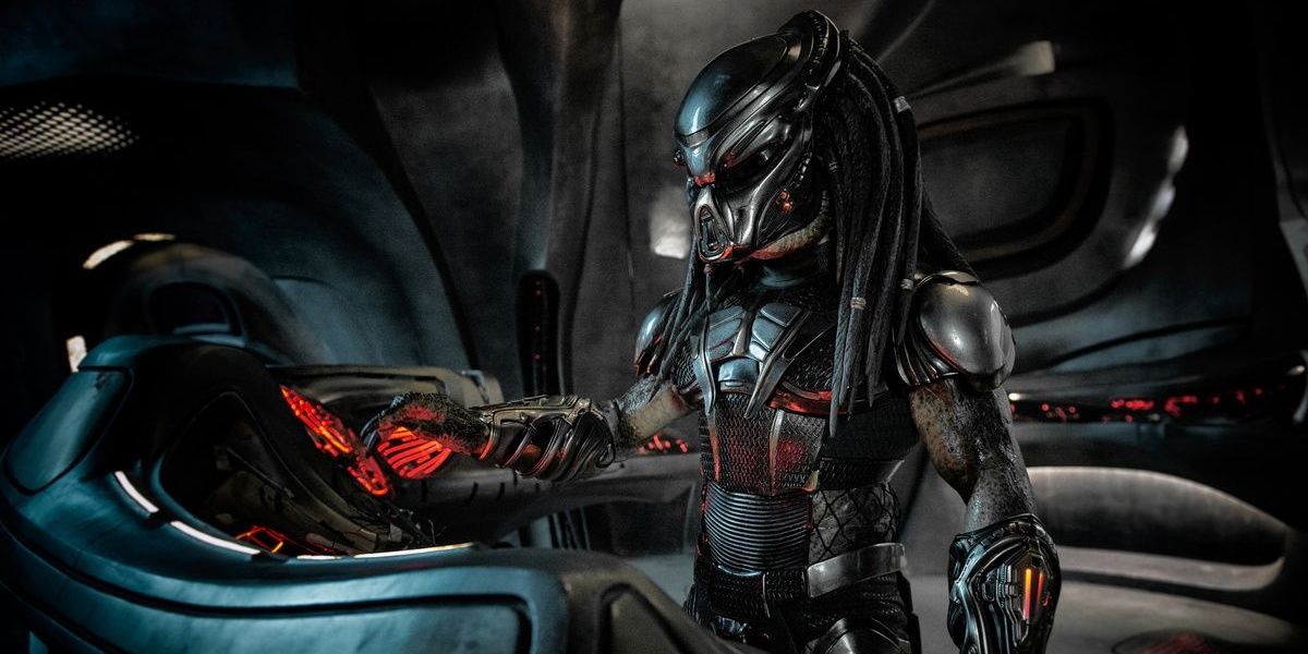 The Predator on its ship in The Predator