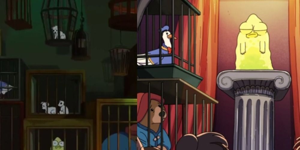 The Pupa gets locked up with Disney characters in Solar Opposites