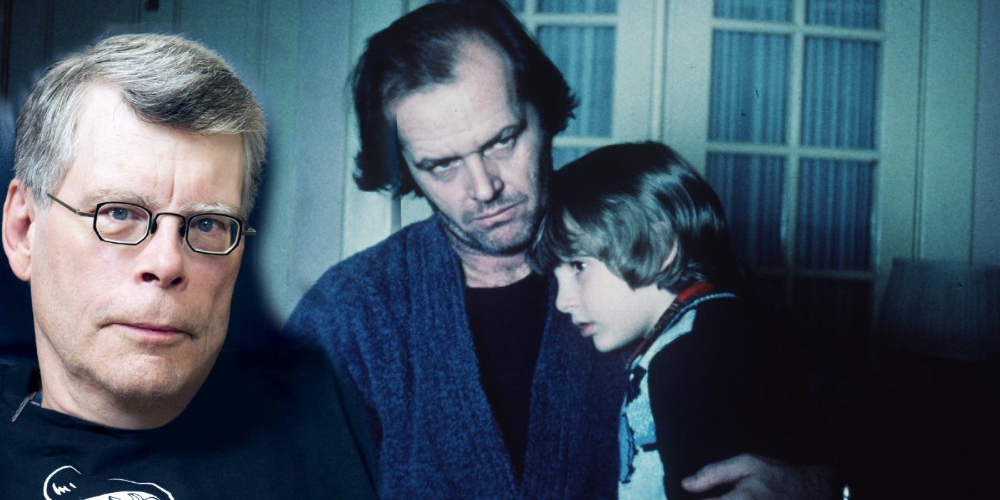 The Shining Movie Jack Nicholson With Stephen King