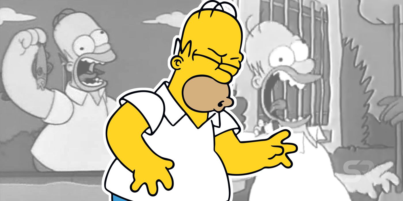The Simpsons Homer reused rule breaking design