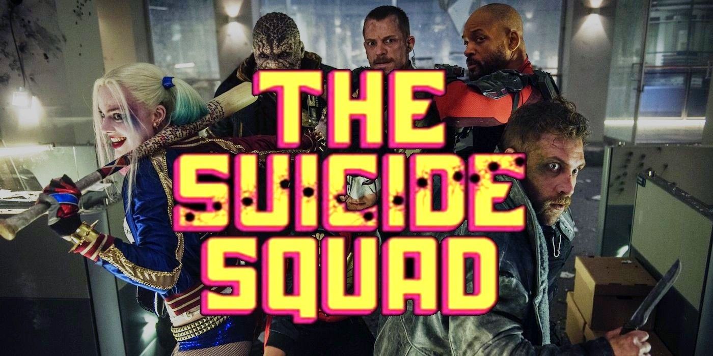 The Suicide Squad cast logo