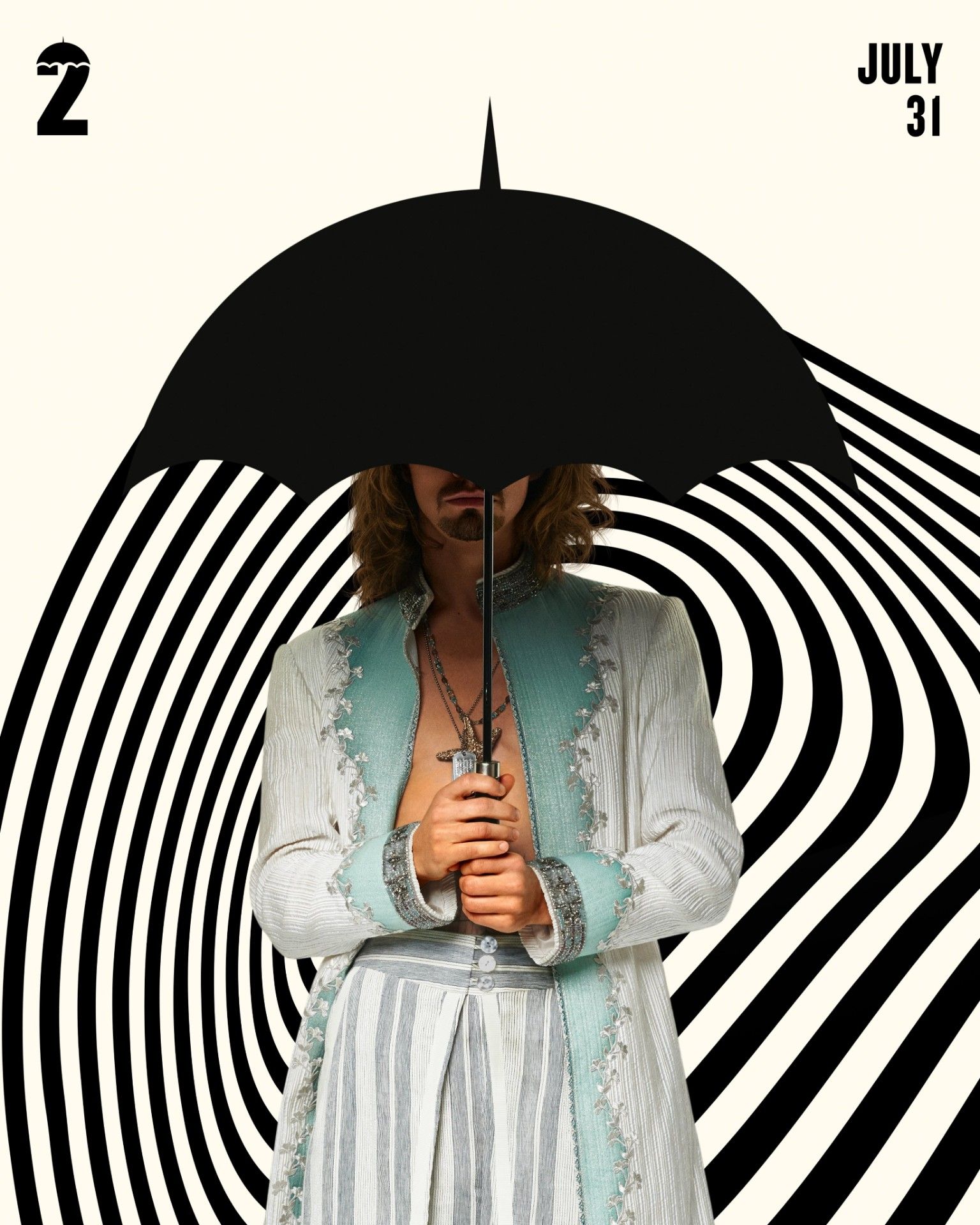 The Umbrella Academy Four Klaus poster