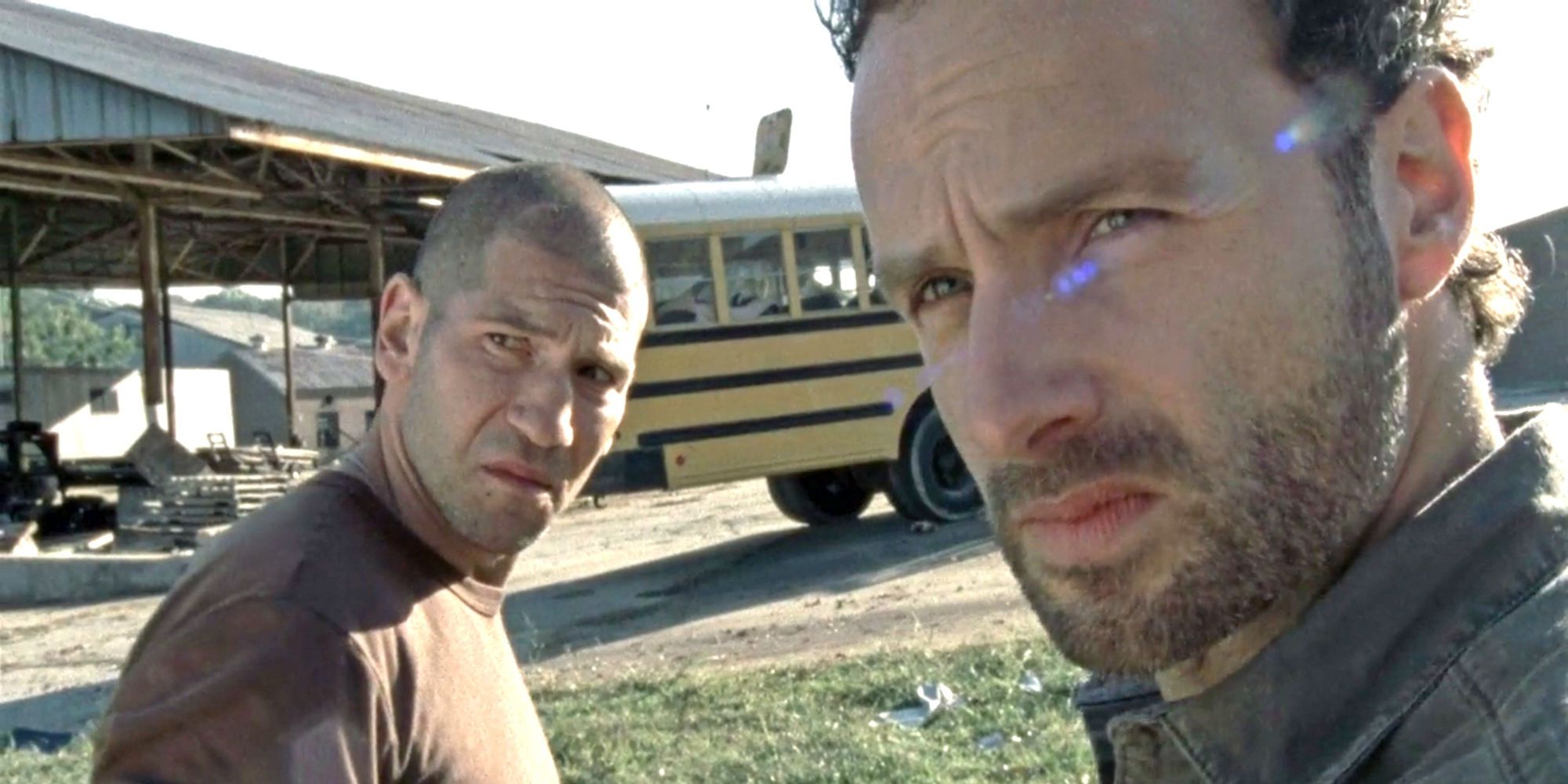 The Walking Dead - Shane and Rick