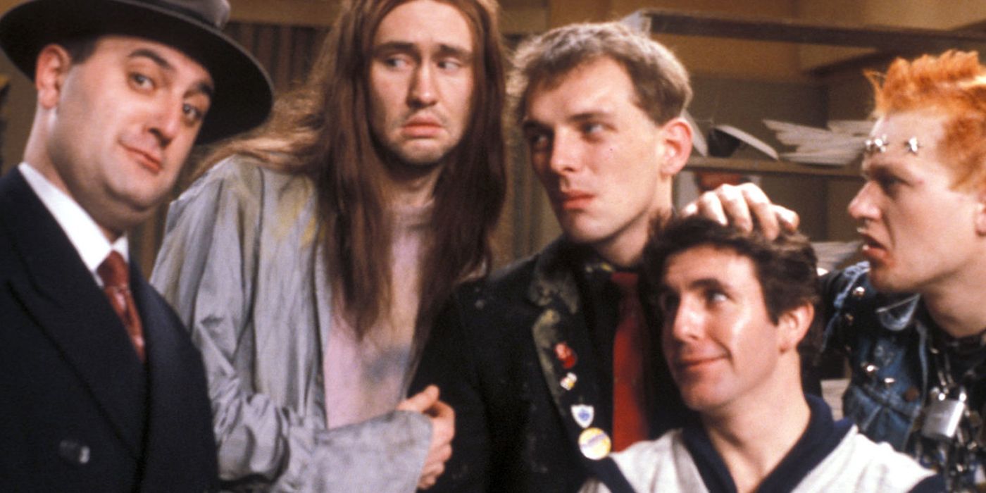 The cast of the Young Ones