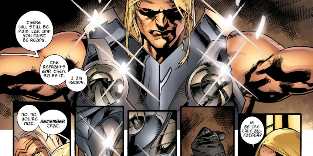Thor in Fear Itself Armor Comic