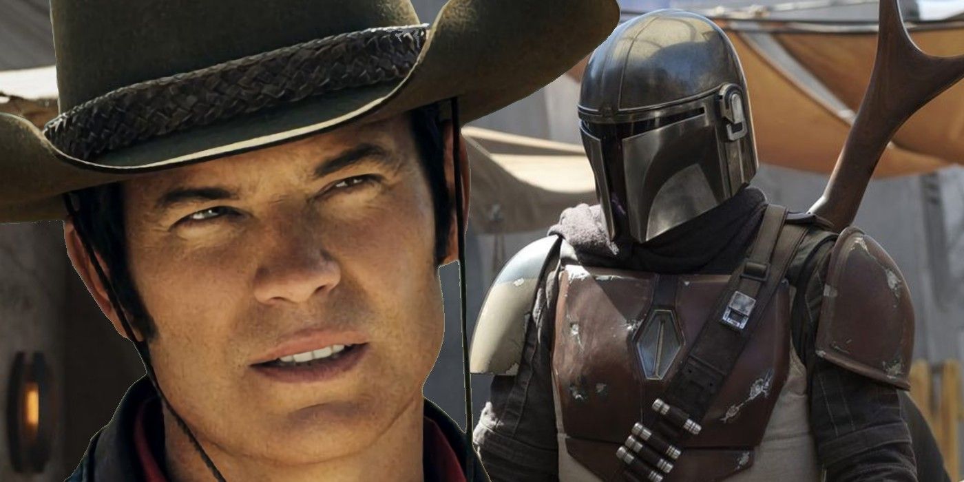 Timothy Olyphant as Johnny in Once Upon A Time In Hollywood Mandalorian