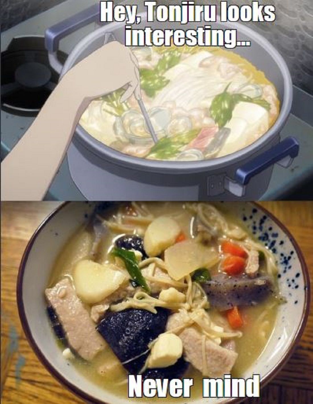 Anime Food _ Arashi vegetable soup | Vegetable soup, Food, Comidas
