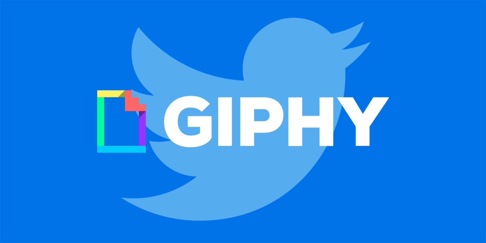 Twitter With Giphy Logo