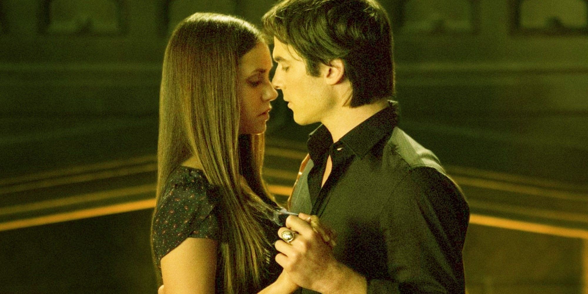 Vampire Diaries Elena and Damon