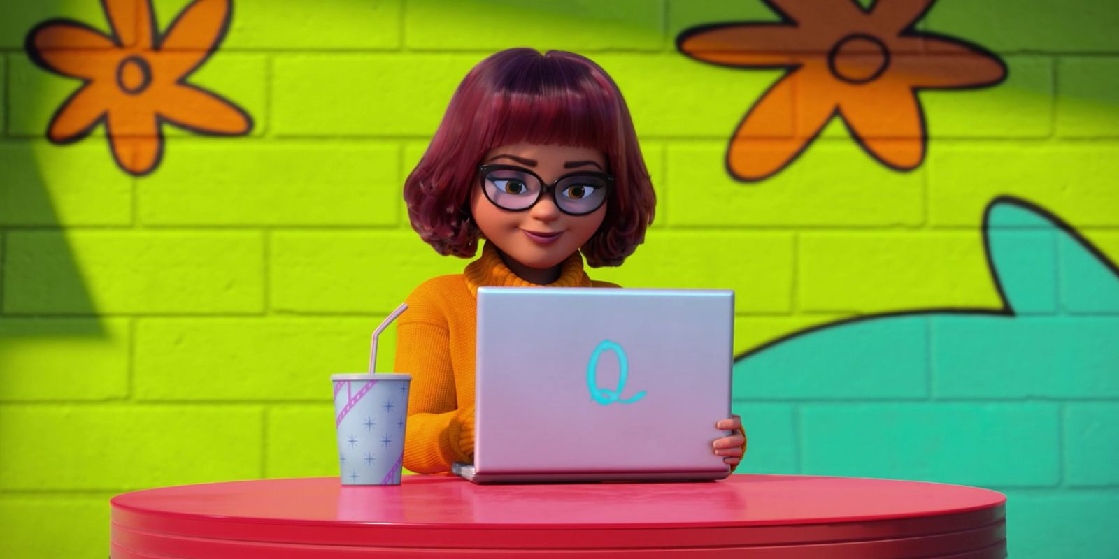 Velma Using A QuestLabs Laptop In Scoob