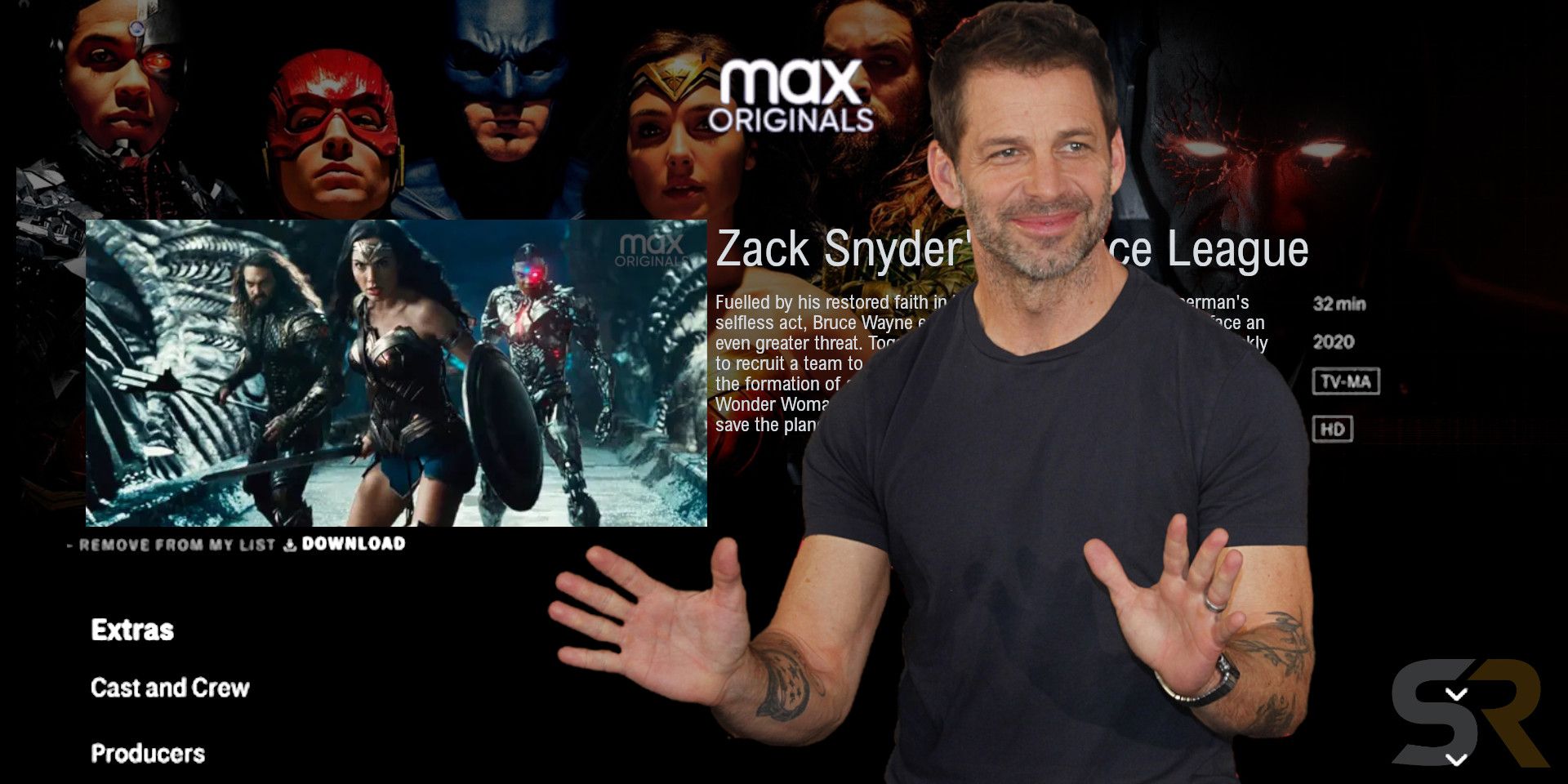 Zack Snyder Justice League HBO Max