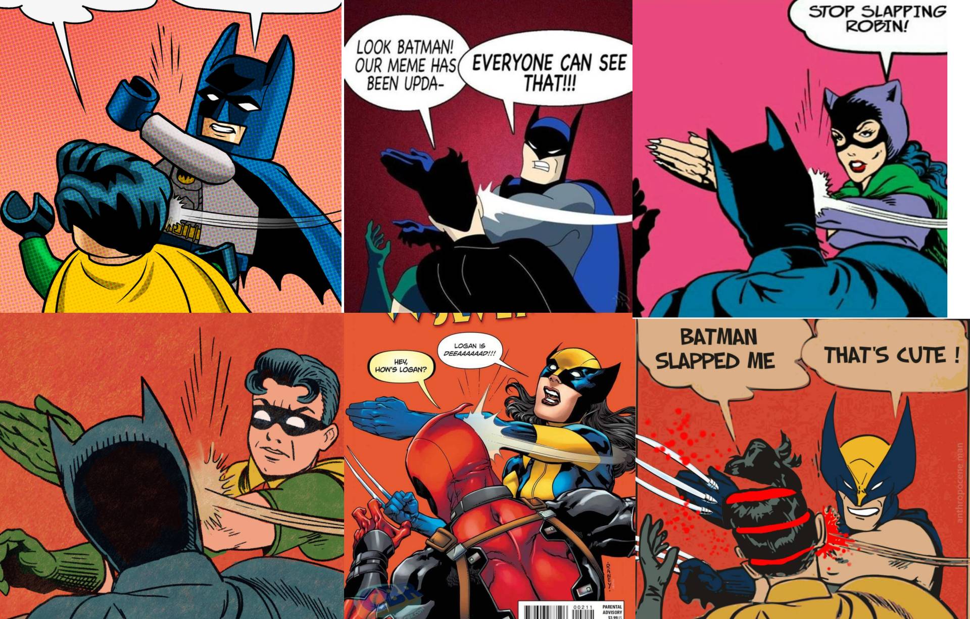 Batman slapping robin memes