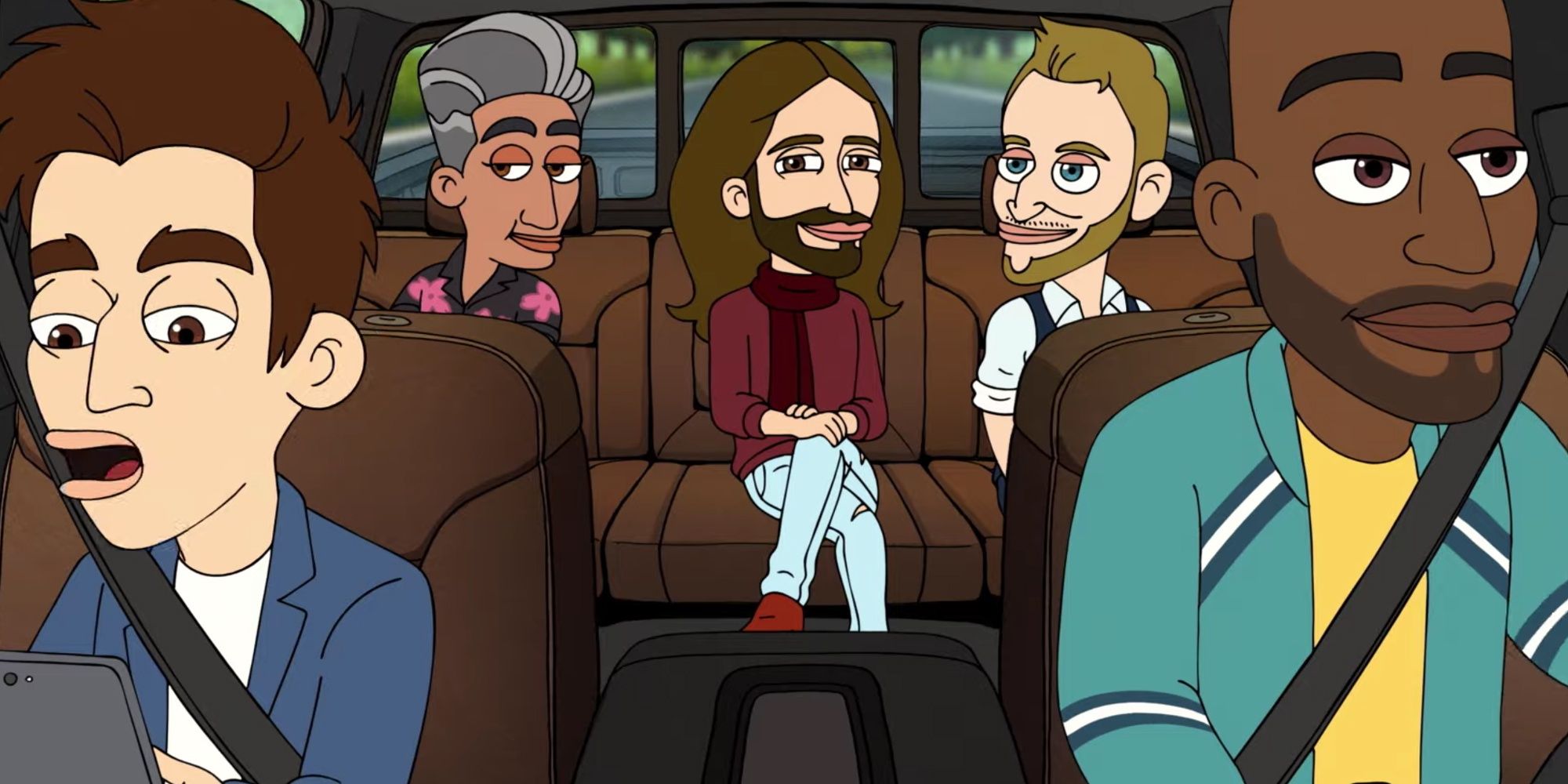 The cast of Queer Eye on Big Mouth